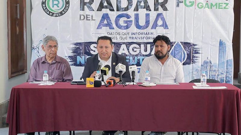 SEGUNDA EVALUACIÓN DEL OBSERVATORIO TÉCNICO-CIUDADANO, RADAR DEL AGUA CONFIRMA NIVEL DEFICIENTE DEL INTERAPAS.