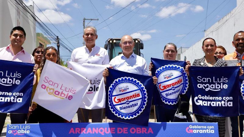 Enrique Galindo pone en marcha renovación de calle Oro, en la tradicional zona de Morales