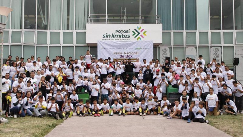 SAN LUIS POTOSÍ PARTICIPA EN LA CLASE NACIONAL “PUÑOS DE TRANSFORMACIÓN”