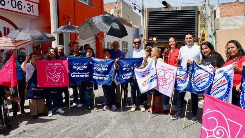 Gobierno de la Capital continúa abatiendo rezago histórico de calles del primer cuadro de la ciudad