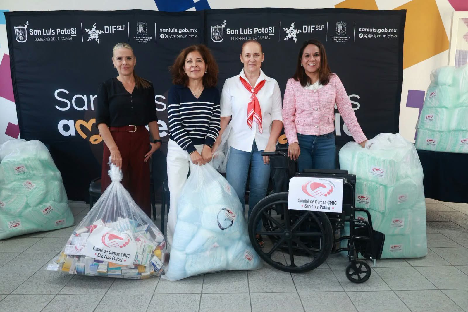 Con solidaridad, el Pañaletón 2026 reúne más de 2,900 pañales y diversas ayudas