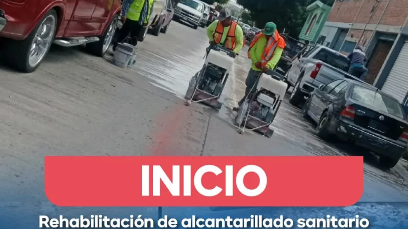 Interapas realiza amplia rehabilitación de drenaje en la calle Arquímides