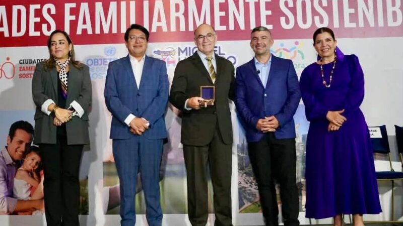 an Luis Capital recibe reconocimiento como Ciudad Familiarmente Sostenible