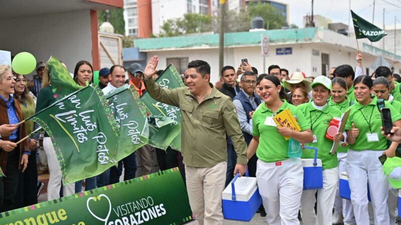 EL PROGRAMA “VISITANDO CORAZONES” ATIENDE DIRECTAMENTE EN LOS HOGARES POTOSINOS: RICARDO GALLARDO.