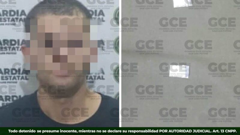 GCE DETIENE A OBJETIVO PRIORITARIO PRESUNTAMENTE RELACIONADO CON ROBOS A TIENDAS DE CONVENIENCIA.