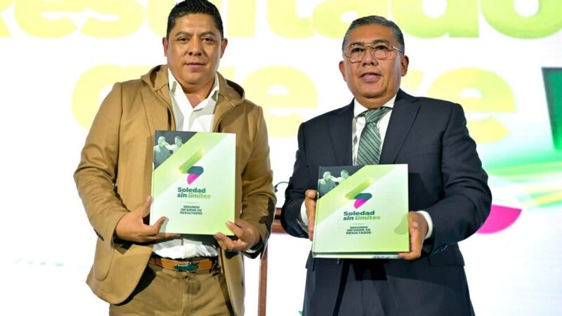EL GOBERNADOR RICARDO GALLARDO ACOMPAÑA EL CRECIMIENTO HISTÓRICO DE SOLEDAD