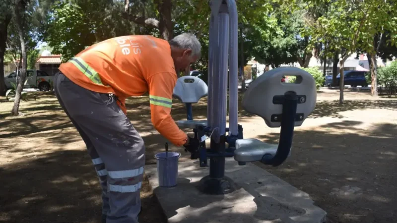 Transforma Gobierno de la Capital áreas verdes en colonias Progreso y Arboleda Tangamanga