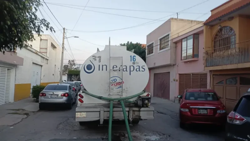 INTERAPAS enfrenta las dos últimas fallas de “El Realito” con abasto emergente
