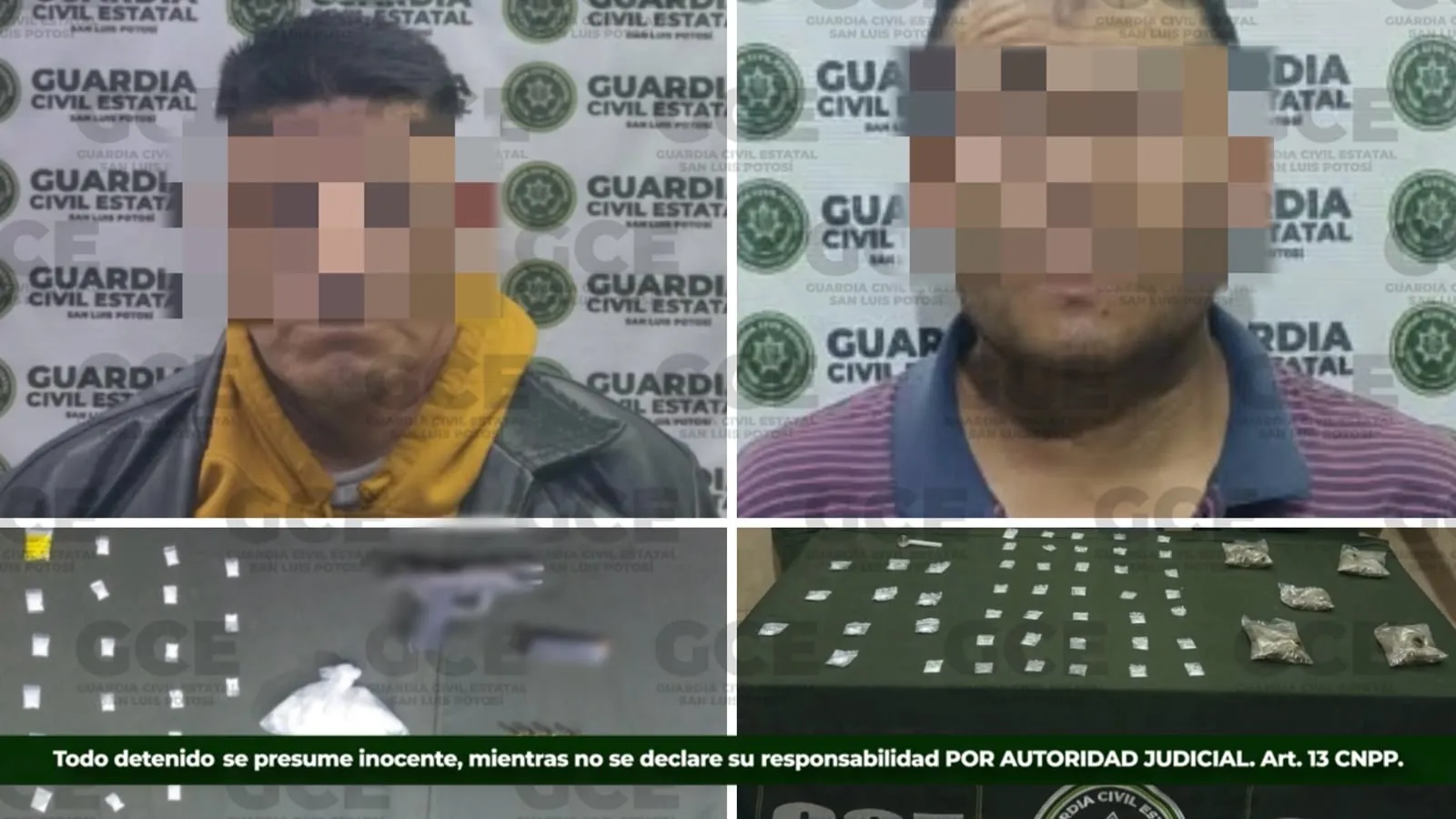 OPERATIVOS COORDINADOS DE LA GCE DEJAN DOS DETENIDOS POR PRESUNTOS DELITOS CONTRA LA SALUD