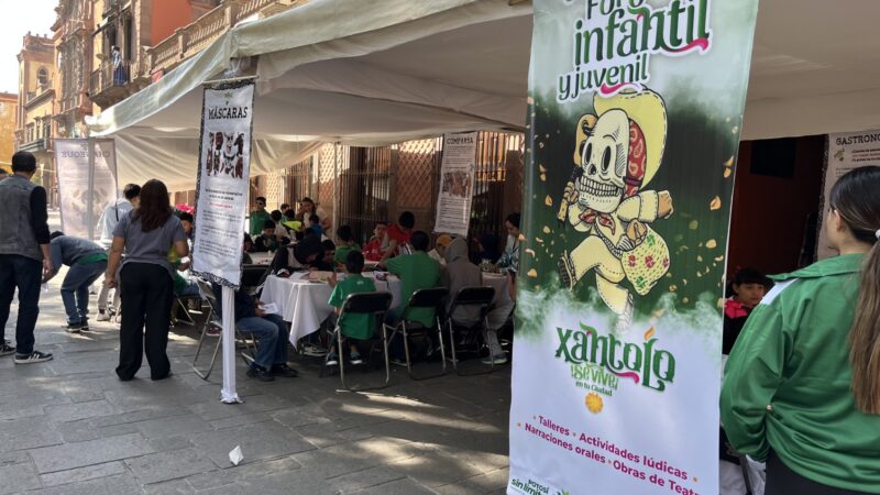 FORO INFANTIL Y JUVENIL XANTOLO ACERCARÁ LAS TRADICIONES A NIÑAS, NIÑOS Y ADOLESCENTES