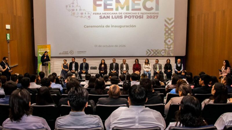 UASLP refrenda compromiso con la formación científica y la colaboración institucional a través de la Feria Mexicana de Ciencias e Ingenierías.