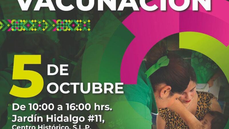 JORNADA DE VACUNACIÓN PROTEGERÁ A NIÑAS, NIÑOS Y ADOLESCENTES