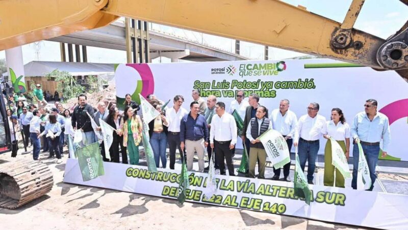 EL GOBERNADOR RICARDO GALLARDO MANTIENE MÁS DE 85 OBRAS DE ALTO IMPACTO EN LAS CUATRO REGIONES DEL ESTADO