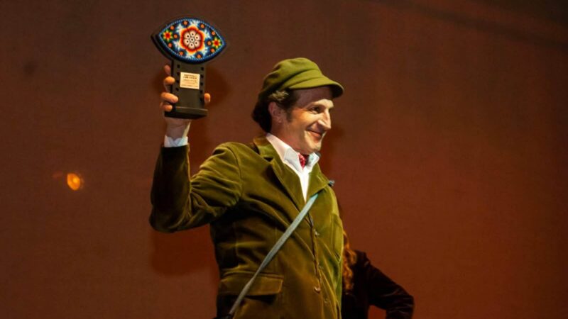 UASLP reconoce trayectoria artística de Daniel Giménez Cacho con el Premio Peyote en el 9.º Festival de Cine