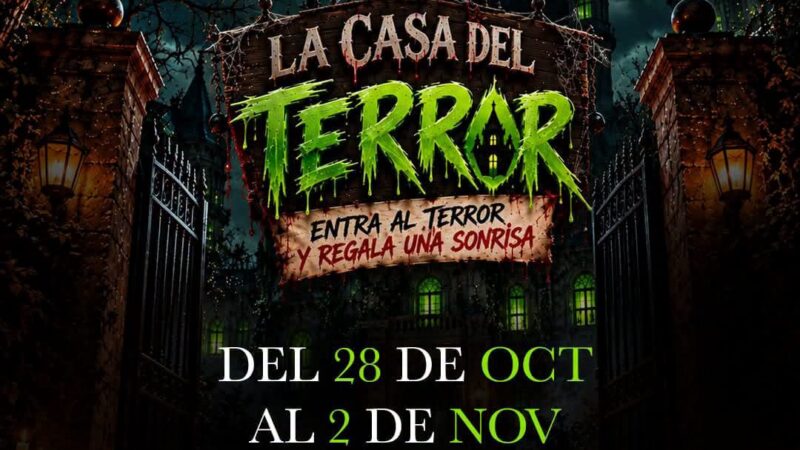 INPOJUVE INVITA A SU PRIMERA CASA DEL TERROR CON CAUSA.