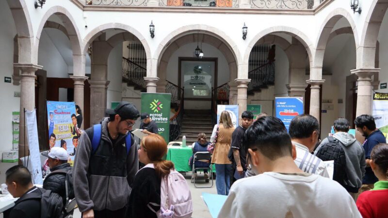 EL GOBIERNO DEL CAMBIO, BRINDA OPORTUNIDADES LABORALES A MÁS DE 150 POTOSINAS Y POTOSINOS.