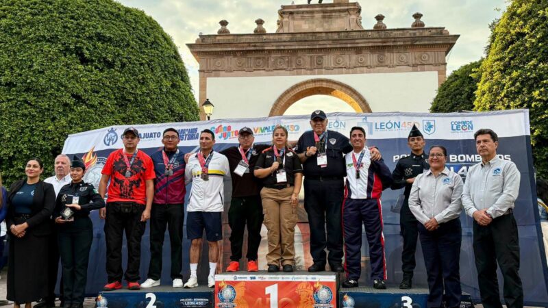 Policía de la Capital potosina conquista 22 medallas en los Juegos Latinoamericanos de Policías y Bomberos 2026