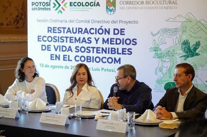 SAN LUIS POTOSÍ PARTICIPA EN PROYECTO DE RESTAURACIÓN AMBIENTAL CON OTRAS SIETE ENTIDADES.