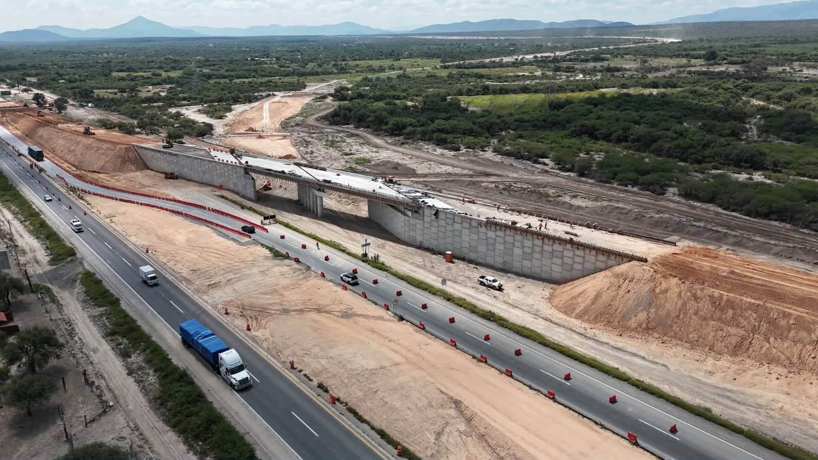 AUTOPISTA SAN LUIS–MATEHUALA EN LA RECTA FINAL DE SU CONSTRUCCIÓN: GOBERNADOR RICARDO GALLARDO