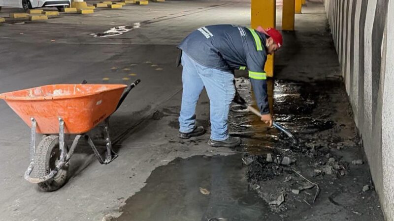 GOBIERNO DE LA CAPITAL REFUERZA MANTENIMIENTO Y LIMPIEZA EN EL MERCADO REPÚBLICA
