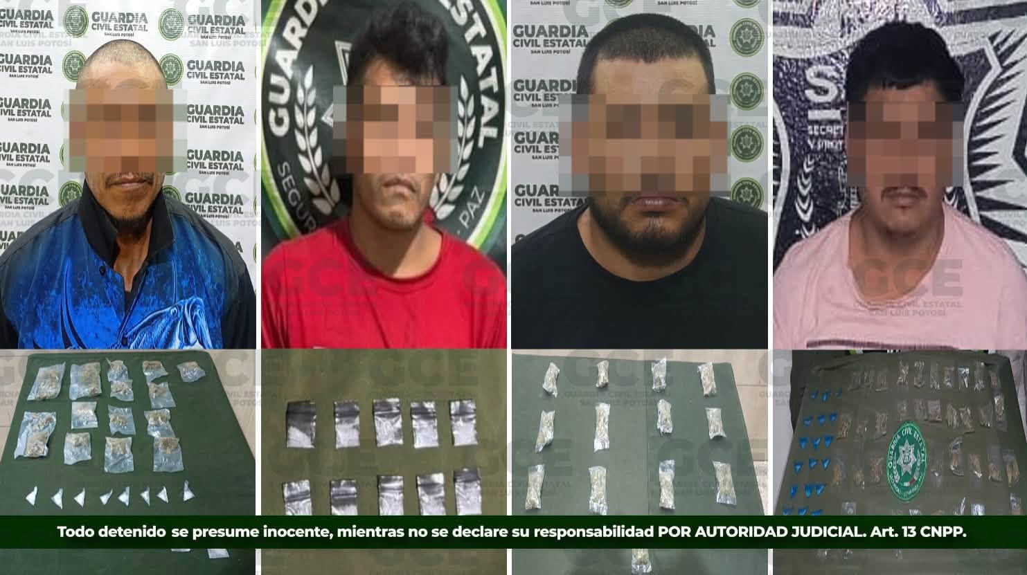 ACCIONES EN LAS CUATRO REGIONES DERIVAN EN RESULTADOS DE LA GUARDIA CIVIL ESTATAL.