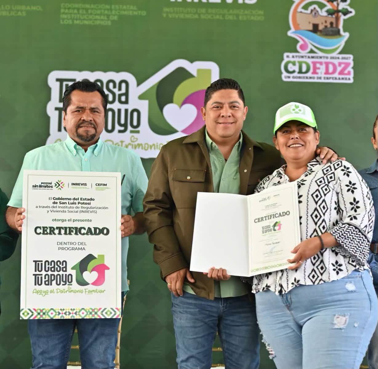 GRACIAS A LAS GESTIONES DEL GOBERNADOR RICARDO GALLARDO, SAN LUIS POTOSÍ RECIBIRÁ 23 MIL 500 MDP EN CRÉDITOS PARA VIVIENDA