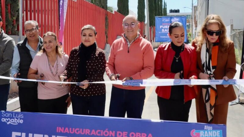 Enrique Galindo entrega nueva pavimentación y destinará más de 200 mdp a obras en colonias