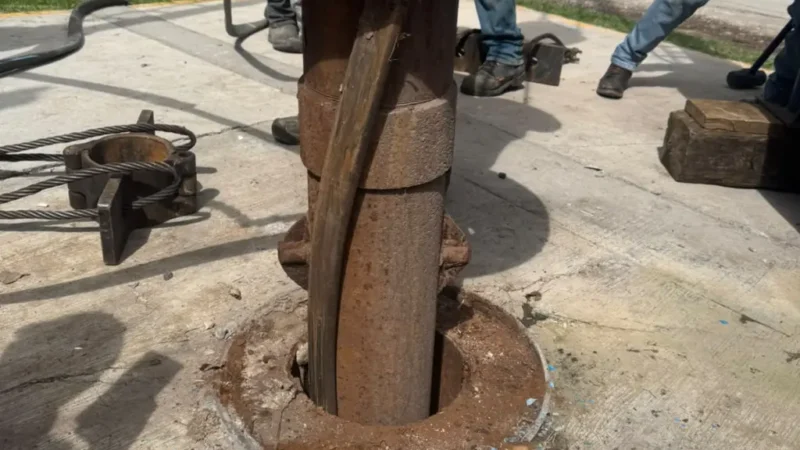 Gobierno de la Capital repara pozo de Lomas