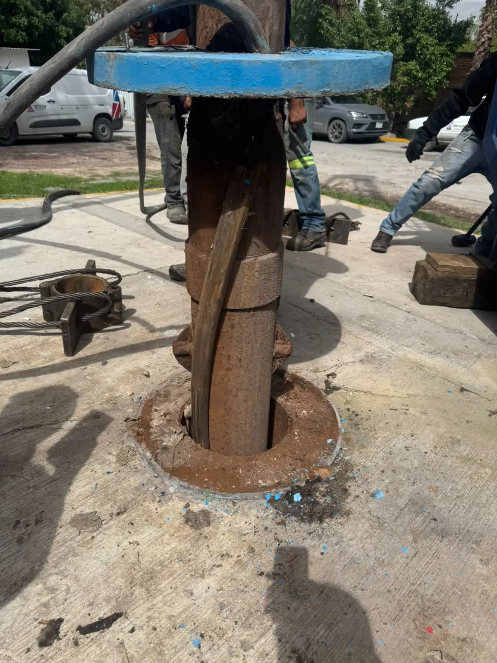 Gobierno de la Capital repara pozo de Lomas