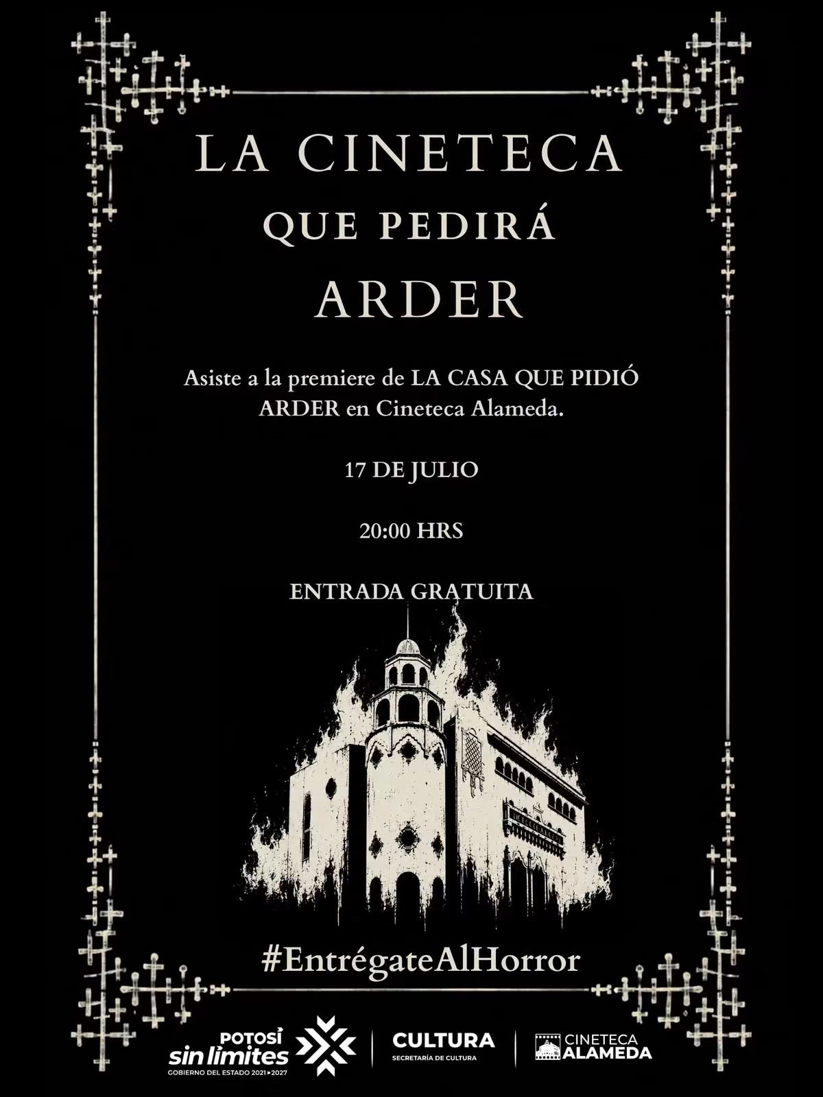 ESTRENO DEL CORTOMETRAJE LA CASA QUE PIDIÓ ARDER EN CINETECA ALAMEDA