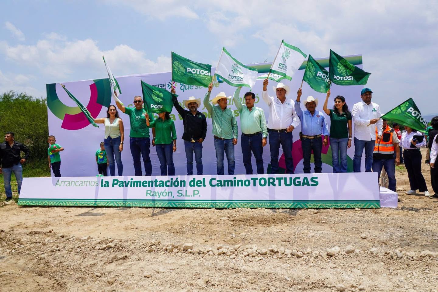 Obras en las 4 Regiones del Estado Potosino