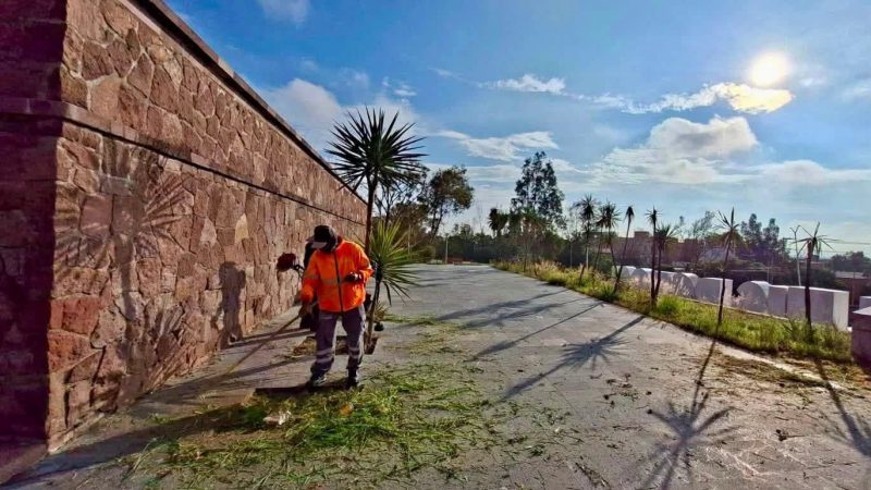 Gobierno de la Capital realiza jornada de limpieza en sitios emblemáticos de la ciudad
