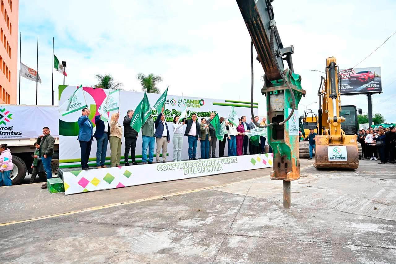 ARRANCA LA CONSTRUCCIÓN DEL PUENTE DE LA FAMILIA