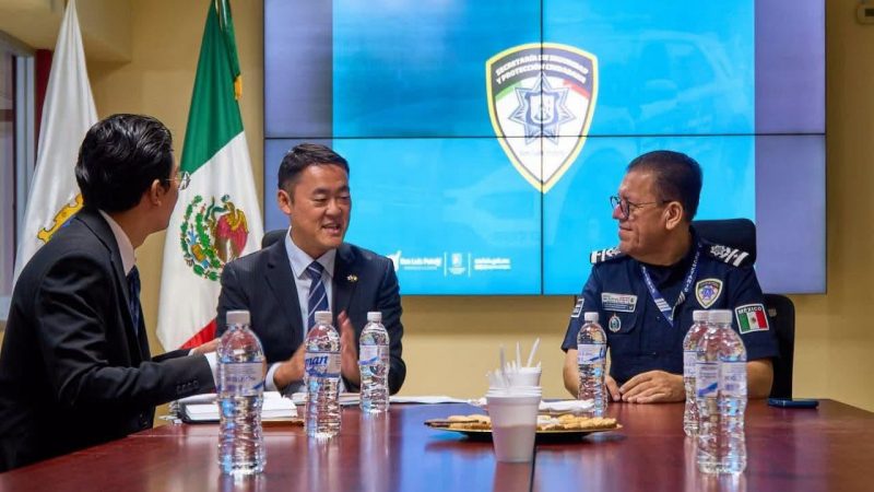 SSPC de la Capital recibe visita del Consulado General de Japón