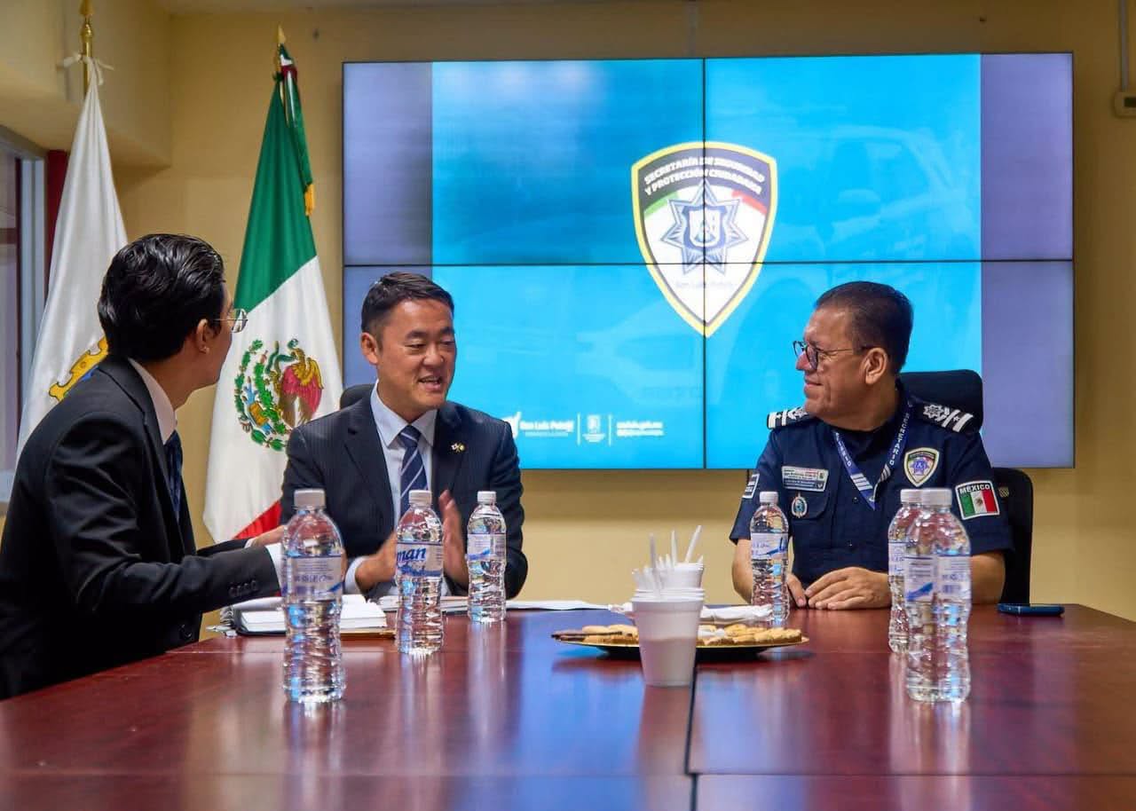 SSPC de la Capital recibe visita del Consulado General de Japón