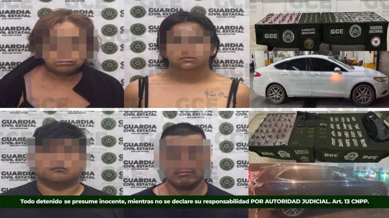 OPERATIVOS INTERINSTITUCIONALES DE LA GCE FORTALECEN ACCIONES DE SEGURIDAD EN EL ESTADO POTOSINO.