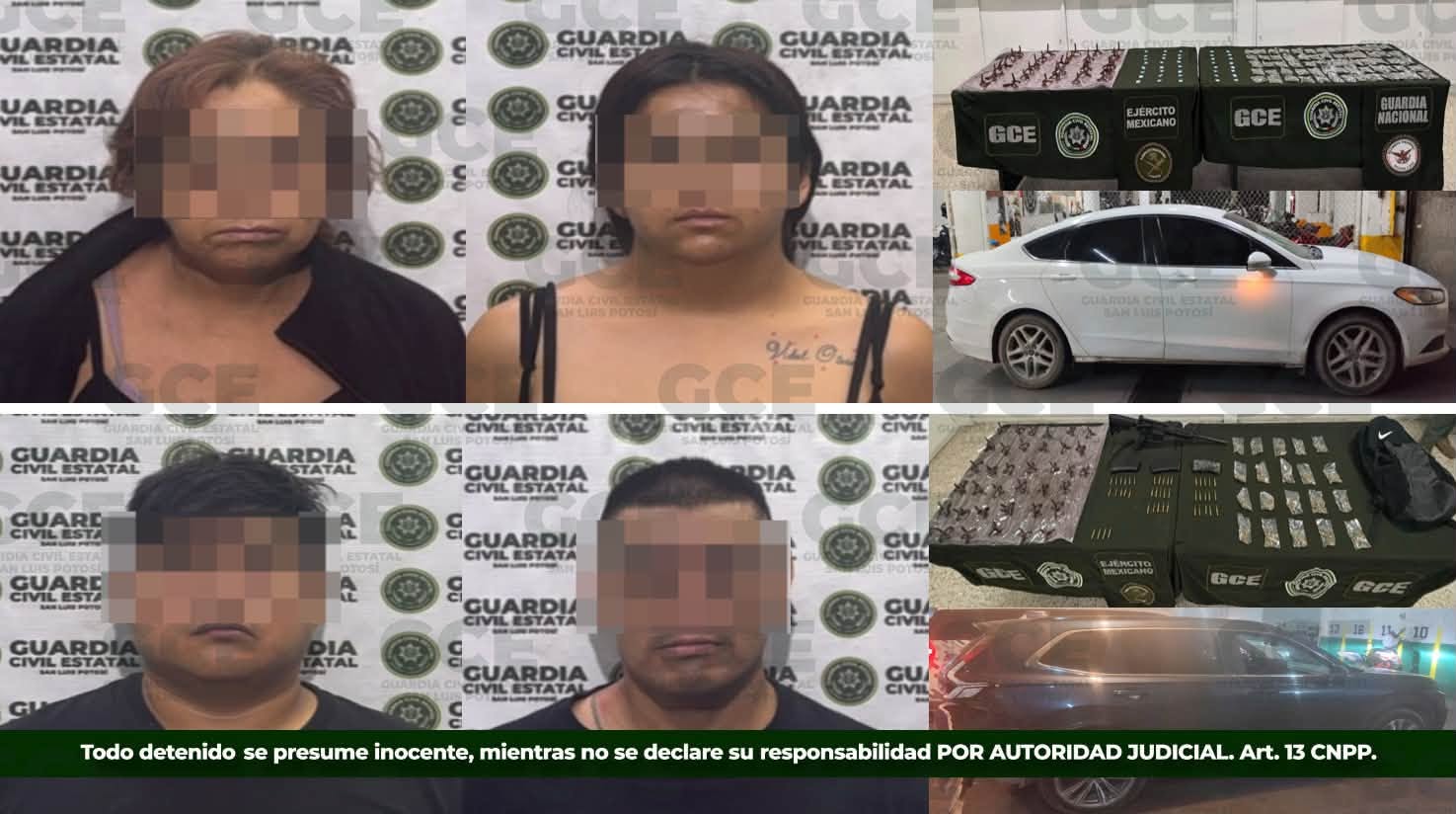 OPERATIVOS INTERINSTITUCIONALES DE LA GCE FORTALECEN ACCIONES DE SEGURIDAD EN EL ESTADO POTOSINO.