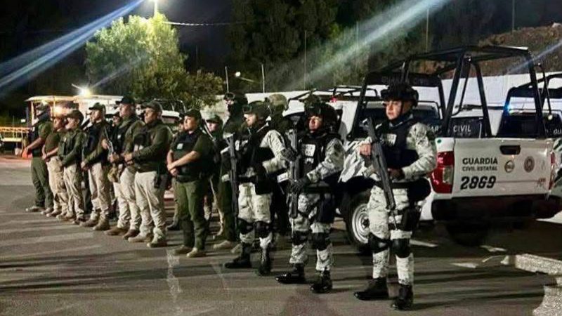 OPERATIVOS COORDINADOS REFUERZAN LA SEGURIDAD EN EL ALTIPLANO POTOSINO