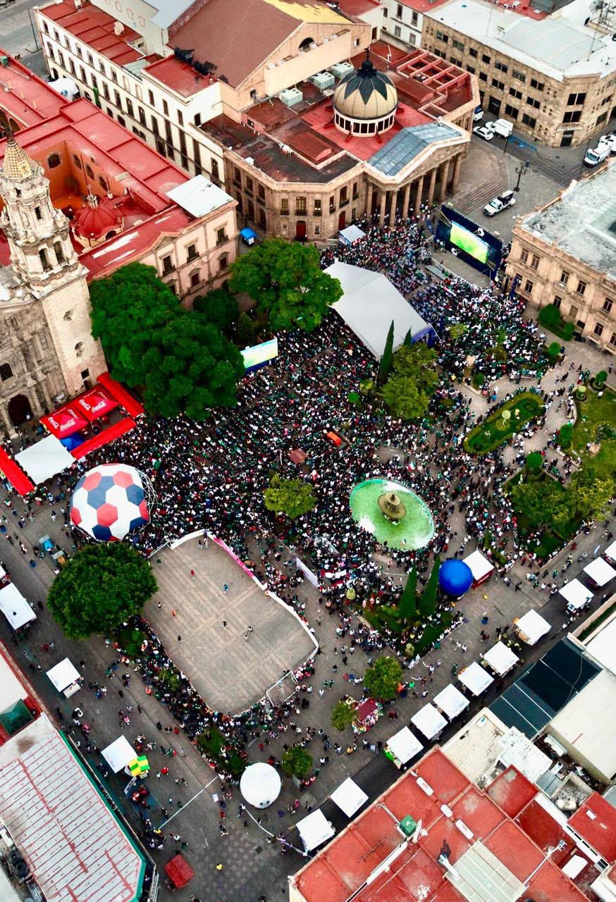 ACTIVIDADES MUNDIALISTAS DE SAN LUIS CAPITAL SUPERAN LOS 250 MIL ASISTENTES Y GENERAN DERRAMA DE 30 MDP