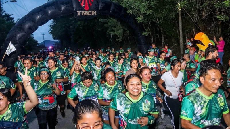 GOBIERNO DEL ESTADO LLEVA CON ÉXITO EL SERIAL TRAIL EN EL MUNICIPIO DE AQUISMÓN
