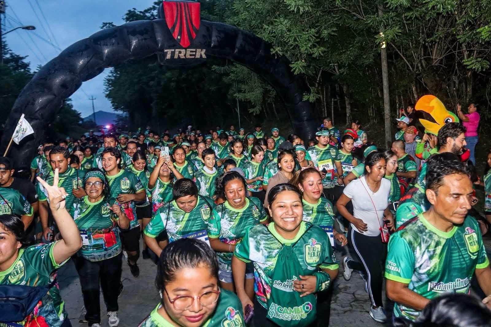 GOBIERNO DEL ESTADO LLEVA CON ÉXITO EL SERIAL TRAIL EN EL MUNICIPIO DE AQUISMÓN