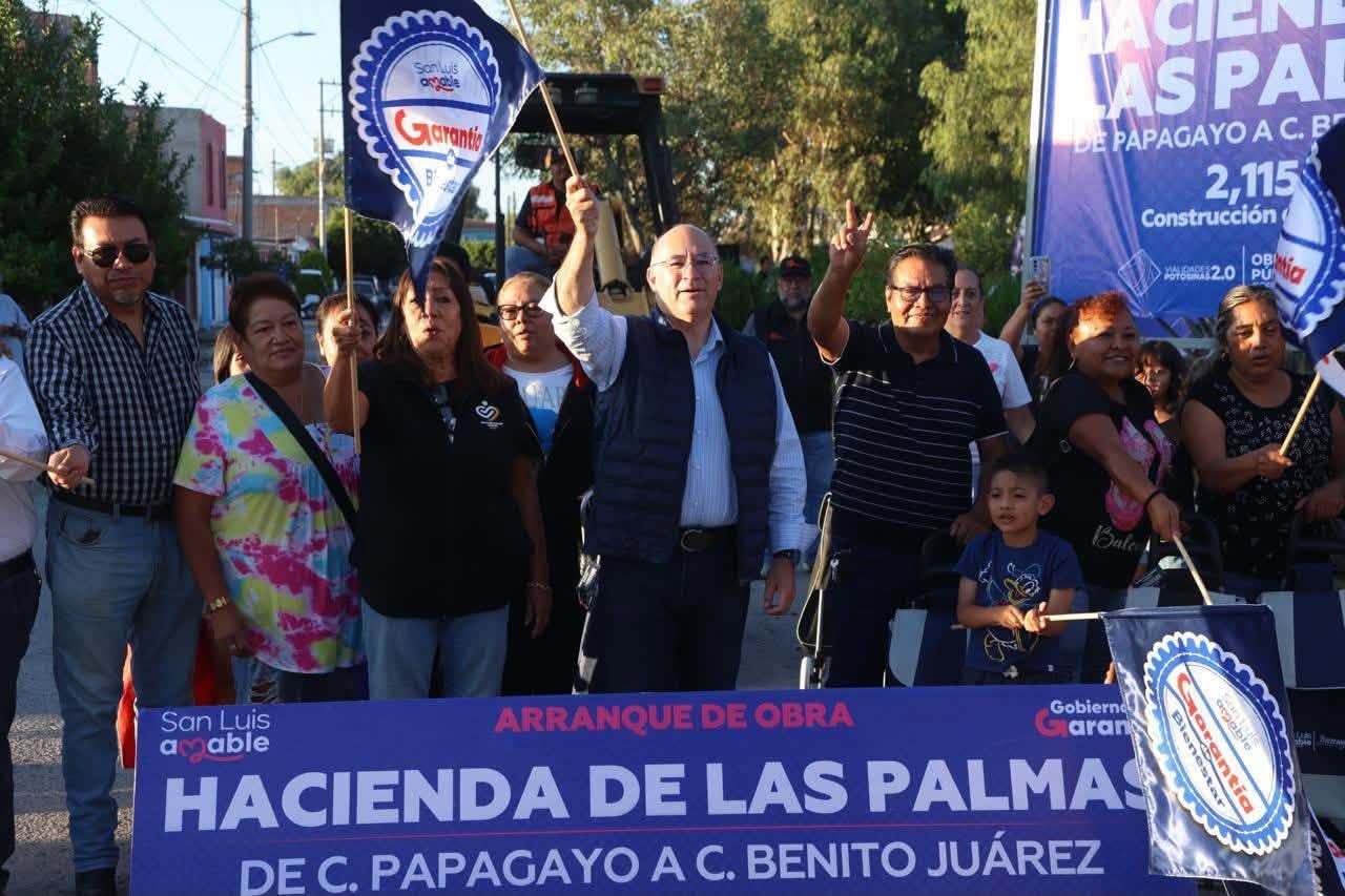 Galindo arranca obra vial, que vecinos esperaron por 30 años