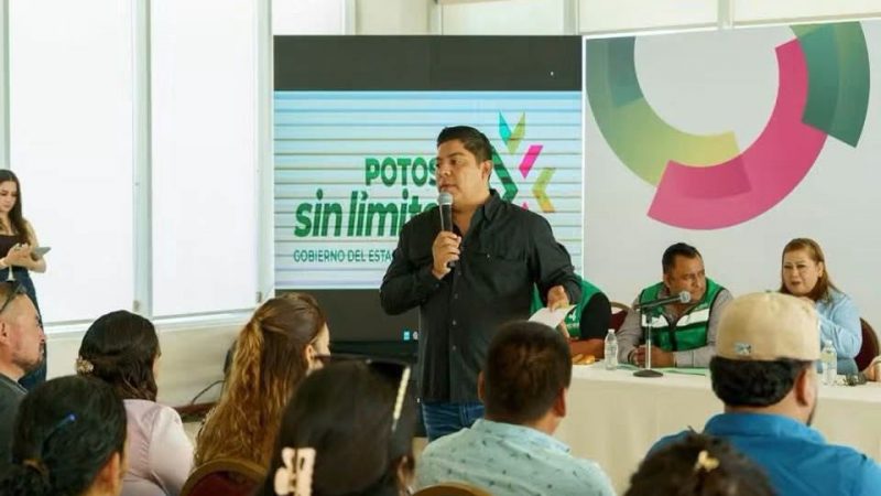 EL GOBERNADOR RICARDO GALLARDO AMPLÍA PROGRAMAS SOCIALES EN LA CAPITAL Y VILLA DE POZOS.