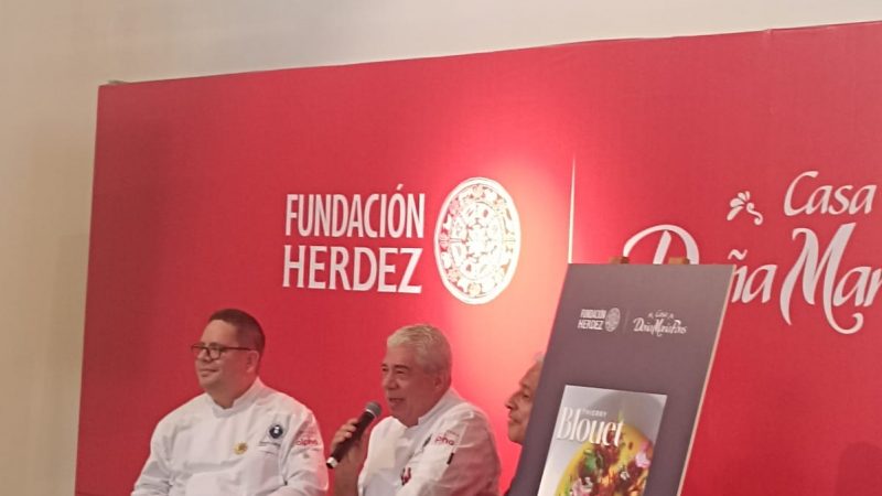 Thierry Blouet, el famoso chef presenta su libro » La cocina del artista» con fotos de Ignacio Urquiza.