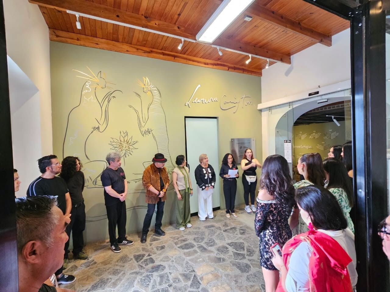 INVITAN A RECORRER LA EXPOSICIÓN MITOPOÉTICA EN EL MUSEO LEONORA CARRINGTON XILITLA