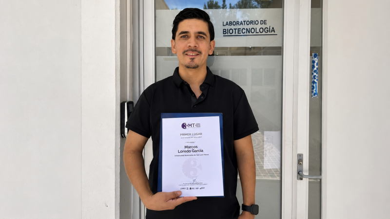Doctorante de la FAyV representará a la UASLP en certamen nacional “Tesis en Tres Minutos”