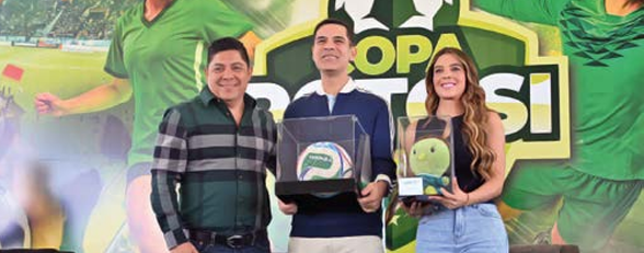 Impulso de Rafael Márquez a la Copa Potosí