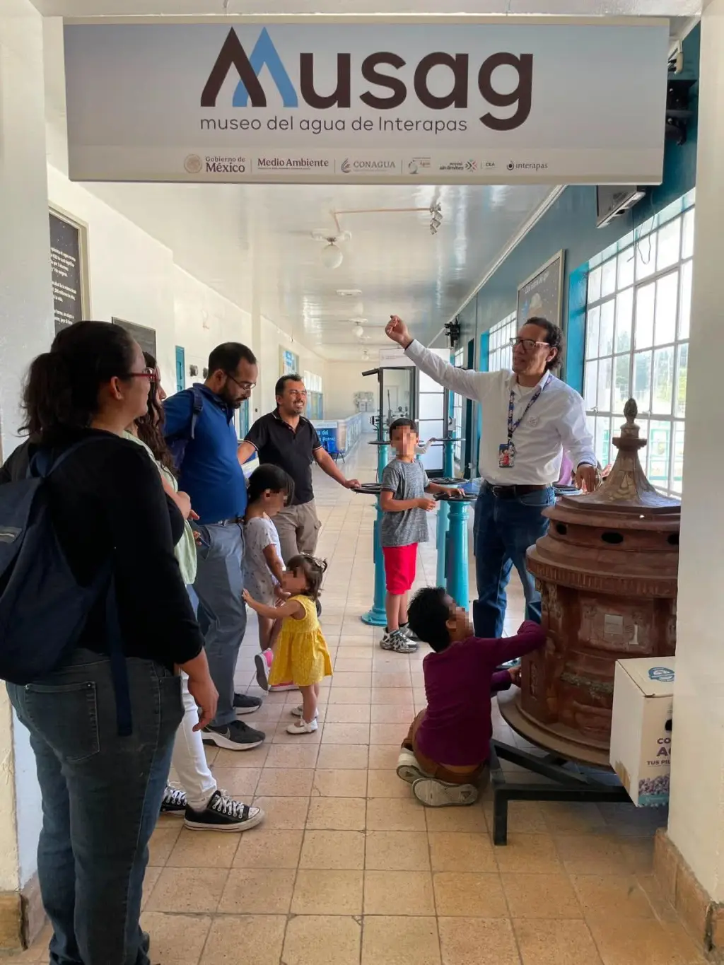 Museo del Agua de Interapas recibe a familias durante el verano