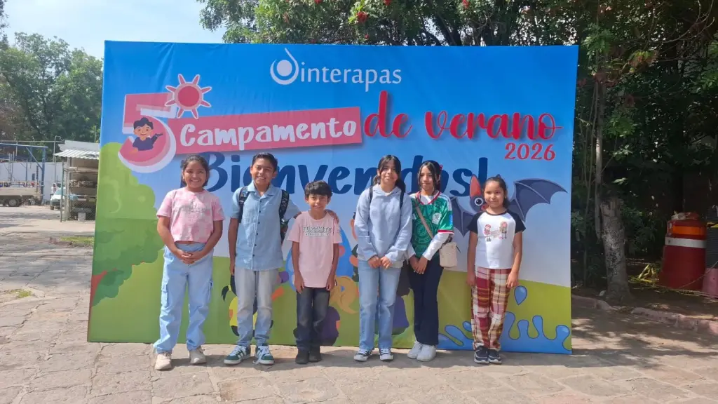 Cabildo Infantil 2026 conoce la labor de Interapas y participa en el cuidado del agua