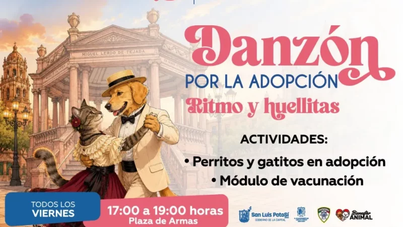 SSPC de la Capital impulsará la adopción responsable durante los viernes de Danzón en Plaza de Armas